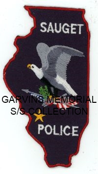 ILLINOIS,SAUGET POLICE 1